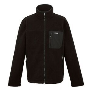 Regatta Mens Frankie Borg Fleece / Black